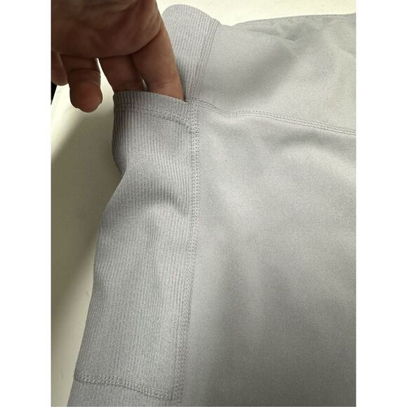 Reebok Leggings Women's Gray Yoga Workout Activewear Gym Pants Size XXL - Picture 8 of 12